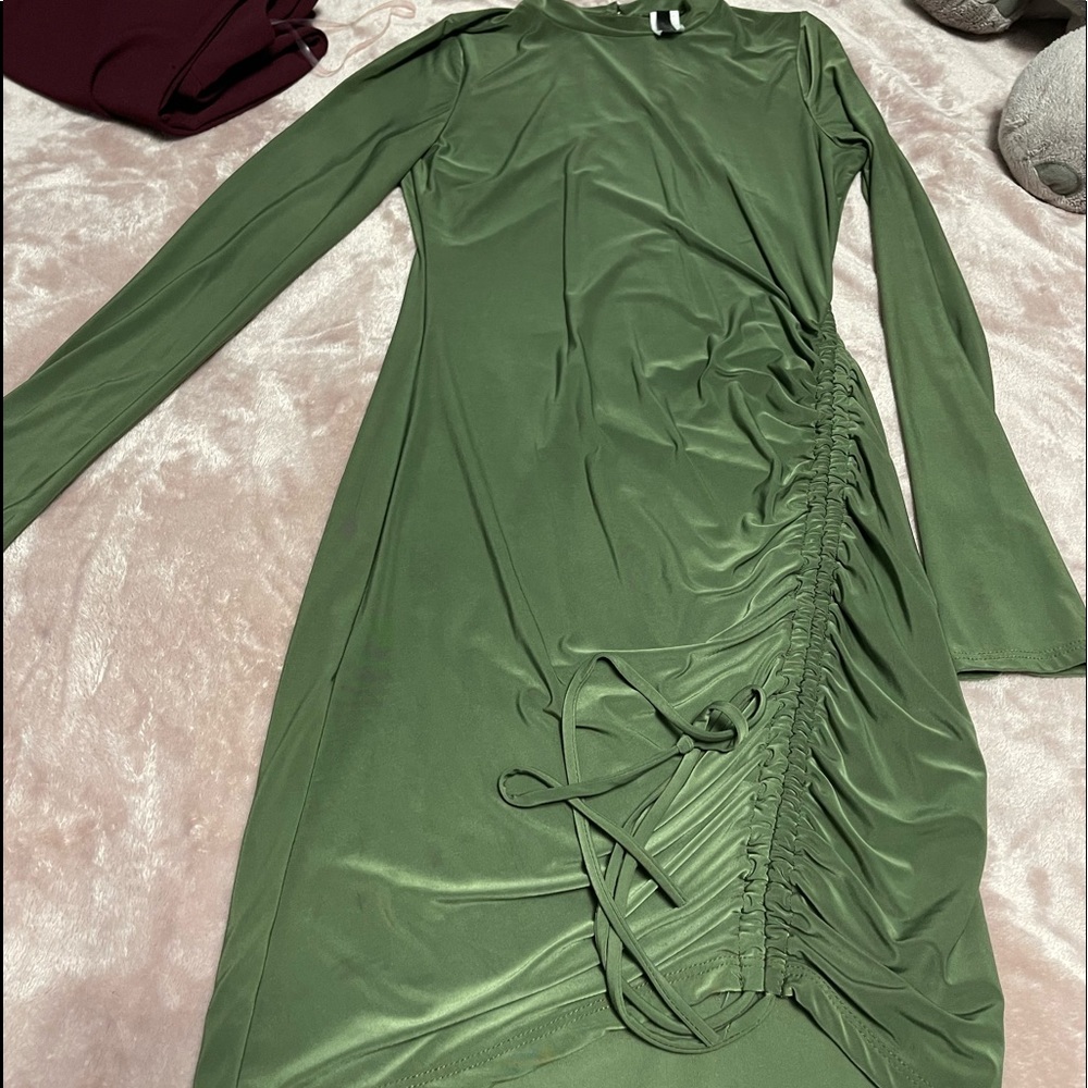 Green dress